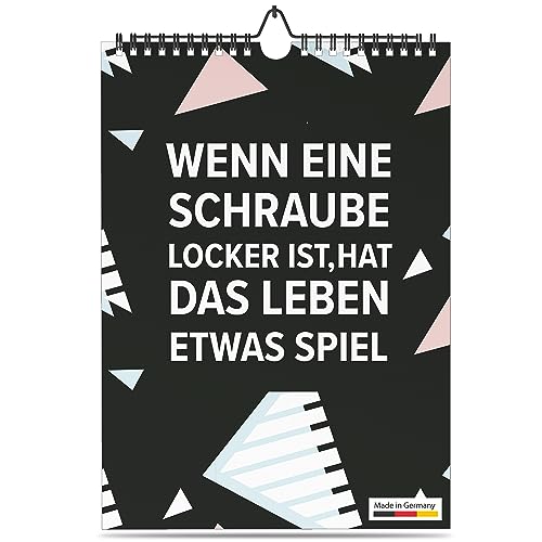 OfficeTree Bastelkalender 2024 A4 - Kalender 2024 selber gestalten - Kalender ohne Jahreszahl - Immerwährender Fotokalender 2024 zum Selbstgestalten - Kalender basteln Bastelkalender A4 immerwährend von OfficeTree