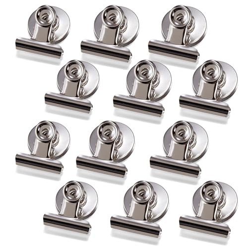 Officemate 972180 Magnetische Clips und Verschlüsse, Silber, 3,8 cm, 12 Stück Officemate 972180 Magnetische Clips und Verschlüsse, Silber, 3,8 cm, 12 Stück von Officemate