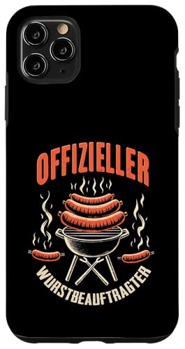 Offizieller Wurstbeauftragter Grillen Vatertag Spruch Mann Hülle für iPhone 11 Pro Max von Offizieller Wurstbeauftragter Grillen Vatertag