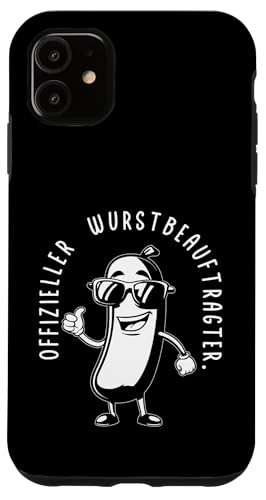 Offizieller Wurstbeauftragter Grillen Vatertag Spruch Mann Hülle für iPhone 11 Offizieller Wurstbeauftragter Grillen Vatertag Spruch Mann Hülle für iPhone 11 von Offizieller Wurstbeauftragter Grillen Vatertag