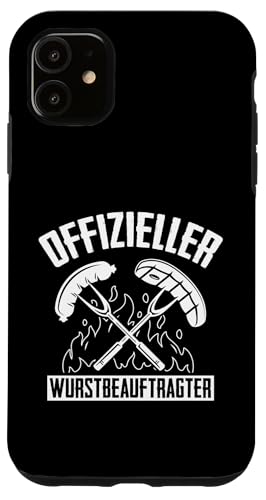 Offizieller Wurstbeauftragter Grillen Vatertag Spruch Mann Hülle für iPhone 11 Offizieller Wurstbeauftragter Grillen Vatertag Spruch Mann Hülle für iPhone 11 von Offizieller Wurstbeauftragter Grillen Vatertag