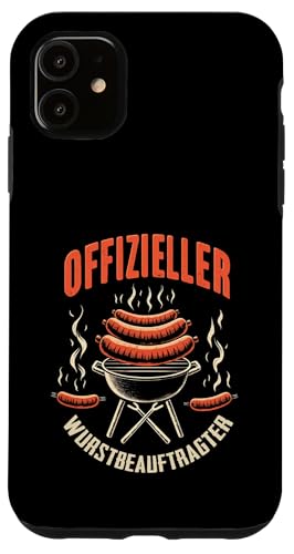 Offizieller Wurstbeauftragter Grillen Vatertag Spruch Mann Hülle für iPhone 11 Offizieller Wurstbeauftragter Grillen Vatertag Spruch Mann Hülle für iPhone 11 von Offizieller Wurstbeauftragter Grillen Vatertag