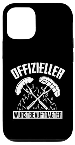 Offizieller Wurstbeauftragter Grillen Vatertag Spruch Mann Hülle für iPhone 12/12 Pro Offizieller Wurstbeauftragter Grillen Vatertag Spruch Mann Hülle für iPhone 12/12 Pro von Offizieller Wurstbeauftragter Grillen Vatertag