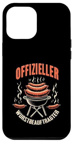 Offizieller Wurstbeauftragter Grillen Vatertag Spruch Mann Hülle für iPhone 12 Pro Max Offizieller Wurstbeauftragter Grillen Vatertag Spruch Mann Hülle für iPhone 12 Pro Max von Offizieller Wurstbeauftragter Grillen Vatertag