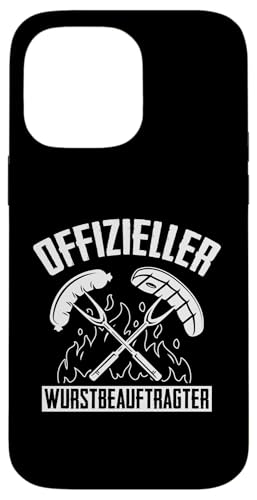 Offizieller Wurstbeauftragter Grillen Vatertag Spruch Mann Hülle für iPhone 14 Pro Max Offizieller Wurstbeauftragter Grillen Vatertag Spruch Mann Hülle für iPhone 14 Pro Max von Offizieller Wurstbeauftragter Grillen Vatertag