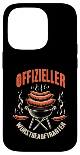 Offizieller Wurstbeauftragter Grillen Vatertag Spruch Mann Hülle für iPhone 14 Pro Offizieller Wurstbeauftragter Grillen Vatertag Spruch Mann Hülle für iPhone 14 Pro von Offizieller Wurstbeauftragter Grillen Vatertag