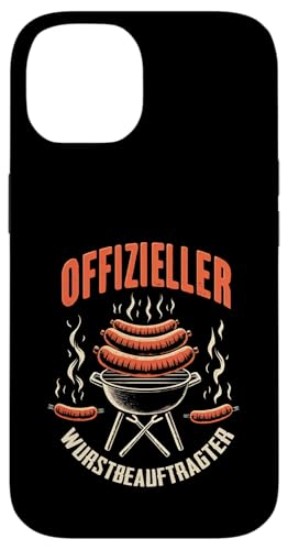 Offizieller Wurstbeauftragter Grillen Vatertag Spruch Mann Hülle für iPhone 14 Offizieller Wurstbeauftragter Grillen Vatertag Spruch Mann Hülle für iPhone 14 von Offizieller Wurstbeauftragter Grillen Vatertag