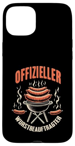 Offizieller Wurstbeauftragter Grillen Vatertag Spruch Mann Hülle für iPhone 15 Plus Offizieller Wurstbeauftragter Grillen Vatertag Spruch Mann Hülle für iPhone 15 Plus von Offizieller Wurstbeauftragter Grillen Vatertag