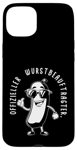 Offizieller Wurstbeauftragter Grillen Vatertag Spruch Mann Hülle für iPhone 15 Plus Offizieller Wurstbeauftragter Grillen Vatertag Spruch Mann Hülle für iPhone 15 Plus von Offizieller Wurstbeauftragter Grillen Vatertag