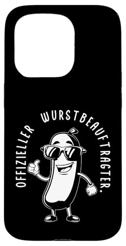 Offizieller Wurstbeauftragter Grillen Vatertag Spruch Mann Hülle für iPhone 15 Pro von Offizieller Wurstbeauftragter Grillen Vatertag