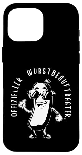 Offizieller Wurstbeauftragter Grillen Vatertag Spruch Mann Hülle für iPhone 16 Pro Max Offizieller Wurstbeauftragter Grillen Vatertag Spruch Mann Hülle für iPhone 16 Pro Max von Offizieller Wurstbeauftragter Grillen Vatertag