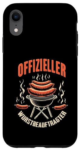 Offizieller Wurstbeauftragter Grillen Vatertag Spruch Mann Hülle für iPhone XR Offizieller Wurstbeauftragter Grillen Vatertag Spruch Mann Hülle für iPhone XR von Offizieller Wurstbeauftragter Grillen Vatertag