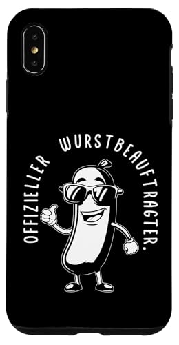 Offizieller Wurstbeauftragter Grillen Vatertag Spruch Mann Hülle für iPhone XS Max Offizieller Wurstbeauftragter Grillen Vatertag Spruch Mann Hülle für iPhone XS Max von Offizieller Wurstbeauftragter Grillen Vatertag