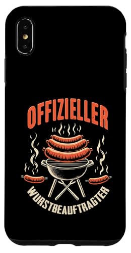 Offizieller Wurstbeauftragter Grillen Vatertag Spruch Mann Hülle für iPhone XS Max Offizieller Wurstbeauftragter Grillen Vatertag Spruch Mann Hülle für iPhone XS Max von Offizieller Wurstbeauftragter Grillen Vatertag