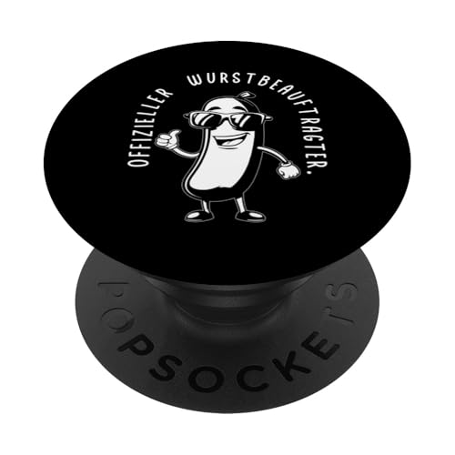 Offizieller Wurstbeauftragter Grillen Vatertag Spruch Mann PopSockets Klebender PopGrip Offizieller Wurstbeauftragter Grillen Vatertag Spruch Mann PopSockets Klebender PopGrip von Offizieller Wurstbeauftragter Grillen Vatertag