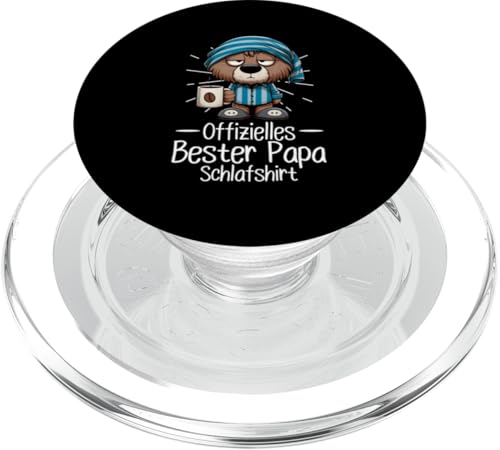 Offizielles Bester Papa Schlafshirt Bär Bear Vatertag Witzig PopSockets PopGrip für MagSafe Offizielles Bester Papa Schlafshirt Bär Bear Vatertag Witzig PopSockets PopGrip für MagSafe von Offizielles Bester Papa Schlafshirt Vatertag