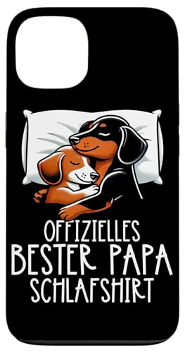Offizielles Bester Papa Schlafshirt Dackel Vatertag Sprüche Hülle für iPhone 13 Offizielles Bester Papa Schlafshirt Dackel Vatertag Sprüche Hülle für iPhone 13 von Offizielles Bester Papa Schlafshirt Vatertag