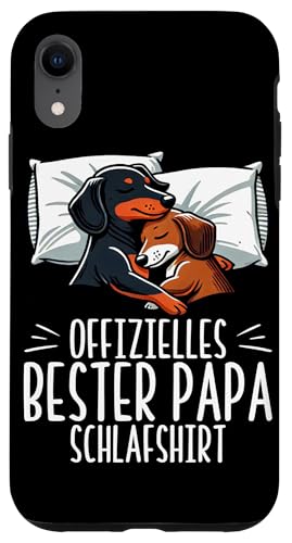 Offizielles Bester Papa Schlafshirt Dackel Vatertag Sprüche Hülle für iPhone XR Offizielles Bester Papa Schlafshirt Dackel Vatertag Sprüche Hülle für iPhone XR von Offizielles Bester Papa Schlafshirt Vatertag
