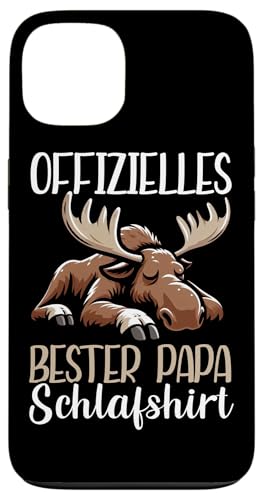 Offizielles Bester Papa Schlafshirt Elch Vatertag Sprüche Hülle für iPhone 13 Offizielles Bester Papa Schlafshirt Elch Vatertag Sprüche Hülle für iPhone 13 von Offizielles Bester Papa Schlafshirt Vatertag