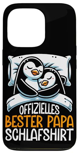Offizielles Bester Papa Schlafshirt Pinguin Vatertag Sprüche Hülle für iPhone 13 Pro Offizielles Bester Papa Schlafshirt Pinguin Vatertag Sprüche Hülle für iPhone 13 Pro von Offizielles Bester Papa Schlafshirt Vatertag
