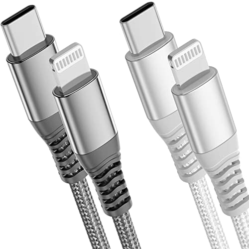 USB C auf Lightning Kabel [2Pack1.8M] MFi-Zertifiziert iPhone USB C Kabel Für Apple iPhone 14/14 Pro/14 Pro Max/13/13 Pro/13 Pro Max/12/12 Pro/11 Pro/X/XS/XR/8/8 Plus von Ofuca
