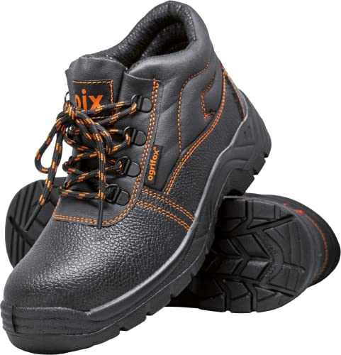 Ogrifox Herren Ox-oix-t-sb Sicherheitsstiefel, Schwarz Orange, 42 EU von Ogrifox