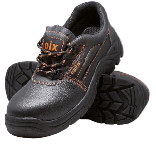 Ogrifox OX-OIX-P-SB Arbeitsschuhe Herren, Damen | Sicherheitsschuhe | Safety Shoes | ISO EN20345 | Schwarz-Orange | Größe 37 von Ogrifox