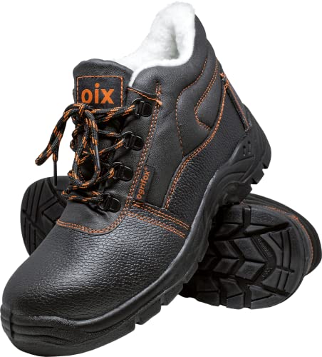 Ogrifox OX-OIX-TO-SB Arbeitsschuhe Herren, Damen | Isoliert Sicherheitsschuhe | Safety Shoes | ISO EN20345 | Schwarz-Orange | Größe 37 von Ogrifox