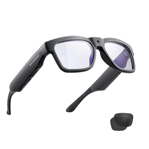 OhO Smart-Brille, 64G-Kamera und Bluetooth-Brille mit offenem Ohr-Lautsprecher, Kopfhörer für den Innen- und Außenbereich, polarisierter UV-Schutz für Männer und Frauen OhO Smart-Brille, 64G-Kamera und Bluetooth-Brille mit offenem Ohr-Lautsprecher, Kopfhörer für den Innen- und Außenbereich, polarisierter UV-Schutz für Männer und Frauen von OhO sunshine