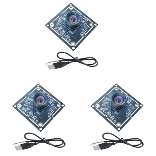 Ohewiiuk 3X OV9732 1MP Kameramodul 100 Grad MJPG/YUY2 Einstellbarer Manueller 1280x720 mit 2M Kabel für WinXP/7/8/10/Linux von Ohewiiuk