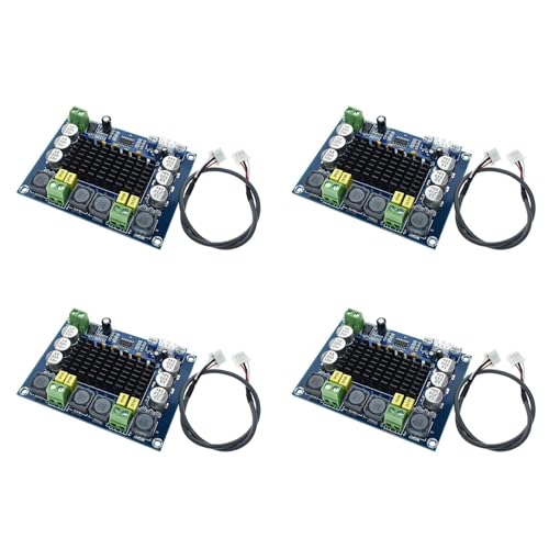 Ohewiiuk 4X TPA3116D2 Dual-Kanal Stereo Hohe Digital Audio Power VerstäRker Board 2X120W XH-M543 von Ohewiiuk