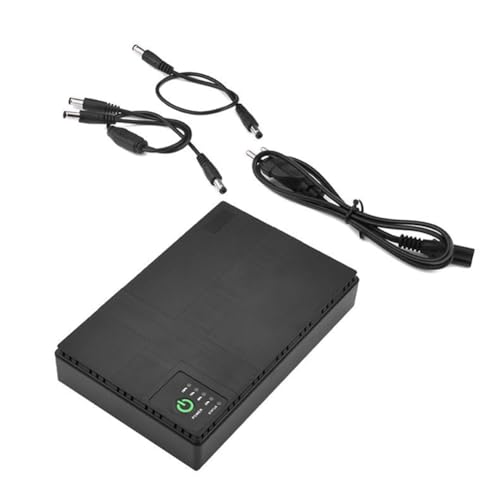 Ohewiiuk AC85-265V DC1018P Router 5V9V12V Backup Unterbrechungsfreie 10400Mah Netzteil Ladegerät Handy DC USV EU Stecker von Ohewiiuk