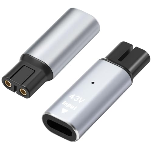 4.3V Rasierer Ladegerät Adapter USB-C Elektrorasierer Netzteil für Philips OneBlade QP2520 QP2620 QP2510 MG3720 MG5720 MG3730 MG5730 MG3710 BT3206 BT3208 Typ-C Ersatzadapter, Beard Trimmer Ladekabel 4.3V Rasierer Ladegerät Adapter USB-C Elektrorasierer Netzteil für Philips OneBlade QP2520 QP2620 QP2510 MG3720 MG5720 MG3730 MG5730 MG3710 BT3206 BT3208 Typ-C Ersatzadapter, Beard Trimmer Ladekabel von Ohling