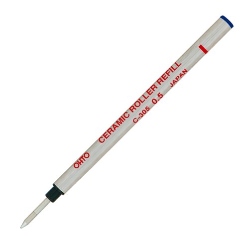 Ohto C-305P Ceramic Roller Ball Pen Refill - 0.5 mm - Red von Ohto