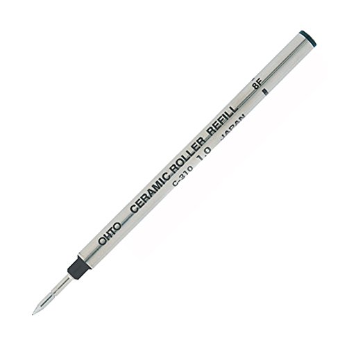 Ohto C-310P Ceramic Roller Ball Pen Refill - 1.0 mm - Black by OHTO von Ohto