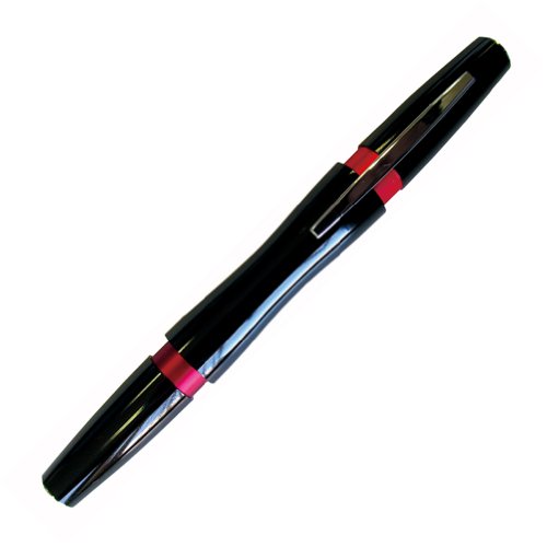 Ohto Rook Ballpoint Pen - 0.7 mm - Black Red Body - Black Ink by OHTO von Ohto