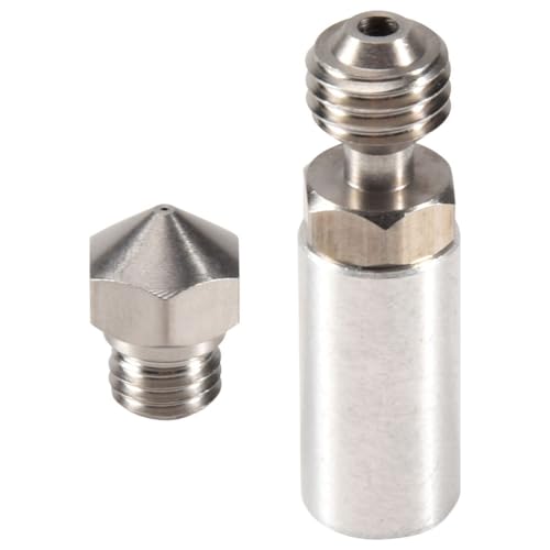 Ohulelks 0,4 mm MK10 Ganzmetall-Hotend-Kit-Düse für, PowerSpec Ohulelks 0,4 mm MK10 Ganzmetall-Hotend-Kit-Düse für, PowerSpec von Ohulelks