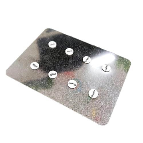 Ohulelks 1 Stück Glas-Maus-Skates-Füße-Pads, Universeller Kleiner Runder -Aufkleber, DIY-Mäusepad für Esports-Gaming-Maus, Farbe: B Ohulelks 1 Stück Glas-Maus-Skates-Füße-Pads, Universeller Kleiner Runder -Aufkleber, DIY-Mäusepad für Esports-Gaming-Maus, Farbe: B von Ohulelks