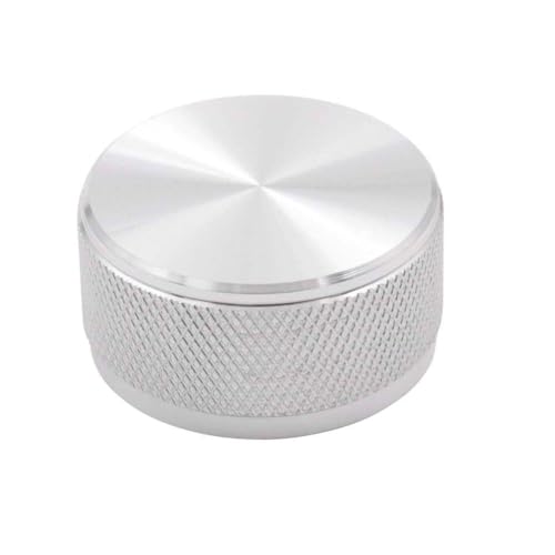 Ohulelks 34x17mm CNC Aluminiumknopf für Audio-Verstärker, Lautsprecher, CD-Plattenspieler-Potentiometer Hochpräzise Steuerung C von Ohulelks