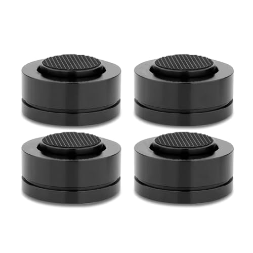 Ohulelks 4PCS HiFi Audio-Lautsprecherständerfüße, Verstärker-CD-Player-Stativlautsprecher, Stoßdämpfende Fußauflage mit Keramikkugel von Ohulelks