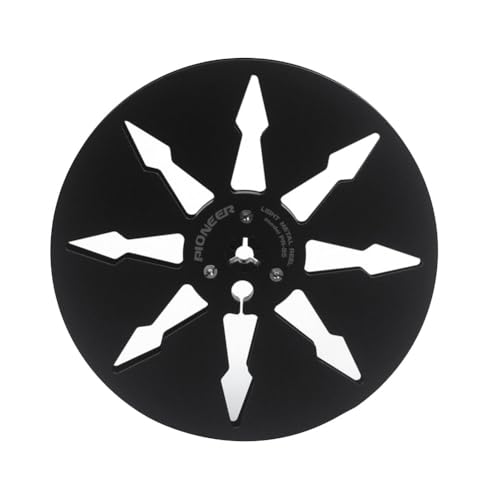 Ohulelks 7 8-Lochöffner Leere Rolle Aluminium Tonbandgeräte für Pioneer Analog-Audiorecorder Schwarz Ohulelks 7 8-Lochöffner Leere Rolle Aluminium Tonbandgeräte für Pioneer Analog-Audiorecorder Schwarz von Ohulelks