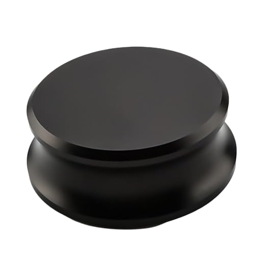 Ohulelks Aluminium-Schallplattengewicht-Stabilisator, Disc-Balanced-Klemme für Plattenspieler, LP-Plattenspieler-Zubehör, Schwarz Ohulelks Aluminium-Schallplattengewicht-Stabilisator, Disc-Balanced-Klemme für Plattenspieler, LP-Plattenspieler-Zubehör, Schwarz von Ohulelks