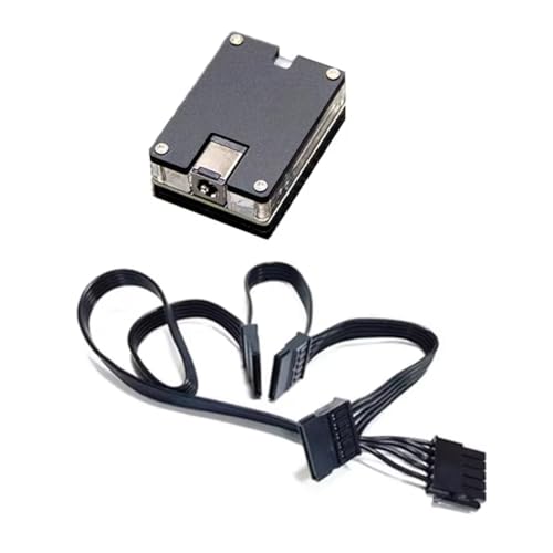 Ohulelks DC 5525 Bis SATA Festplatte DC5525 12V Bis 5V SATA Multi-Adapter- DC-Sata-Kabel 3SATA Ohulelks DC 5525 Bis SATA Festplatte DC5525 12V Bis 5V SATA Multi-Adapter- DC-Sata-Kabel 3SATA von Ohulelks
