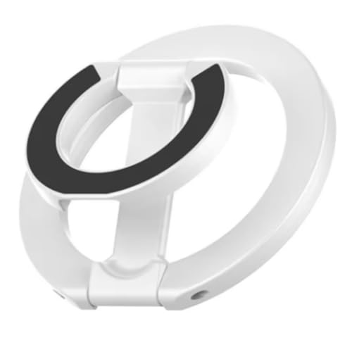 Ohulelks Doppelseitiger Magnetischer Telefonhalter, Metal-Desktop-Ständer, 360 ° Einstellbares Rotation Mobiltelefonzubehör von Ohulelks