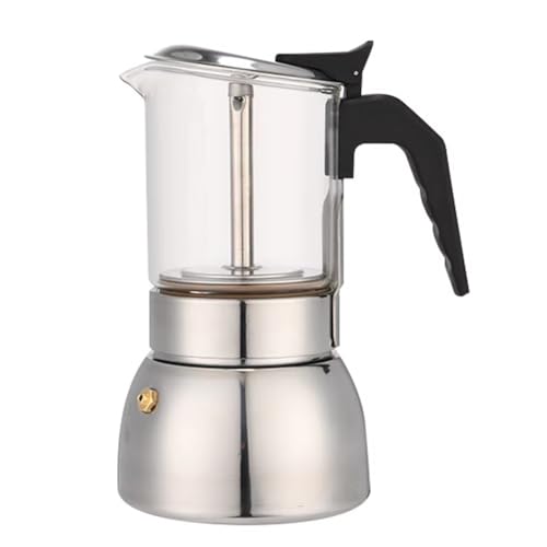 Ohulelks Espresso-Maschine Moka-Topf, für Gasherd Geeignet, Tragbar und Leicht zu Reinigen. Ohulelks Espresso-Maschine Moka-Topf, für Gasherd Geeignet, Tragbar und Leicht zu Reinigen. von Ohulelks