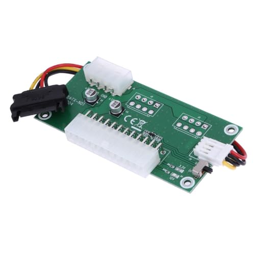 Ohulelks Grafikkarten-Netzschalterplatine Dual ATX-Netzteilautomatischer Synchronisationsadapterkarte Grafikkarten-Netzschalterplatine 24-Pin-Dual-PSU-Netzteil-Synchronstart Ohulelks Grafikkarten-Netzschalterplatine Dual ATX-Netzteilautomatischer Synchronisationsadapterkarte Grafikkarten-Netzschalterplatine 24-Pin-Dual-PSU-Netzteil-Synchronstart von Ohulelks
