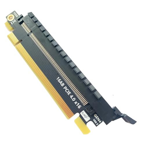 Ohulelks Grafikkarten-Verlängerungskabel 16AB PCI 4.0 X16 PC-Hardware Kabeladapter Computerkabel Verbindung von Ohulelks