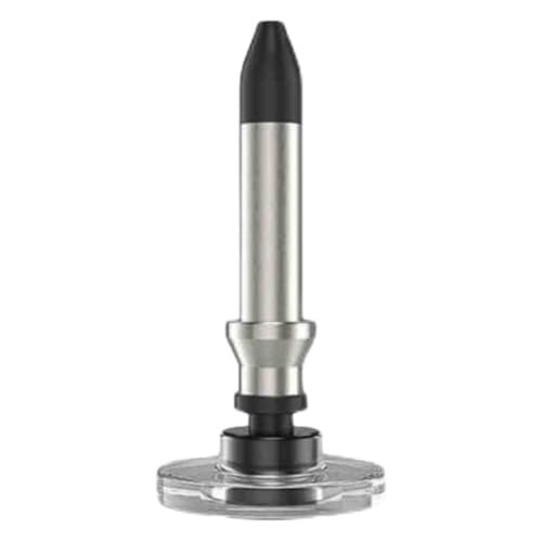 Ohulelks Kapazitiver Stylus-Stift mit Pufferspitze, 100 Transparenten Metallscheiben-Tipps und Saugnapf von Ohulelks