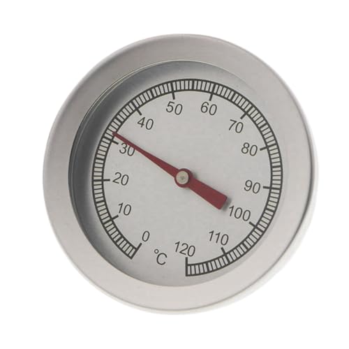 Ohulelks Küchenthermometer Edelstahl Wasserdicht Lebensmittel Wasser Fleisch Temperaturfühler Ofen Backen Kochen Grillen Temperaturmesser von Ohulelks