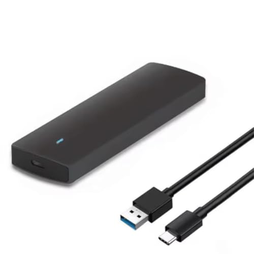 Ohulelks M.2 SATA SSD-Gehäuseadapter USB 3.1 Gen1 5 Gbit/S Werkzeugloses Gehäuse für B-Key B+M Key SATA NGFF SSD Ohulelks M.2 SATA SSD-Gehäuseadapter USB 3.1 Gen1 5 Gbit/S Werkzeugloses Gehäuse für B-Key B+M Key SATA NGFF SSD von Ohulelks